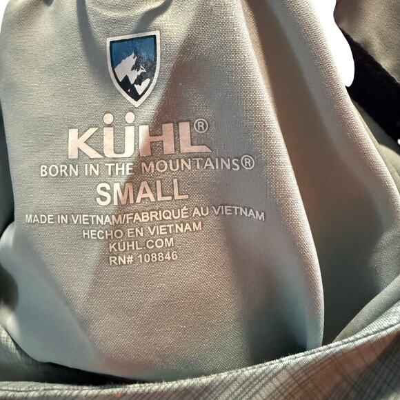 KUHL Persuadr Anorak Hoodie, Aqua Haze, Men's Size Small - Picture 9 of 10